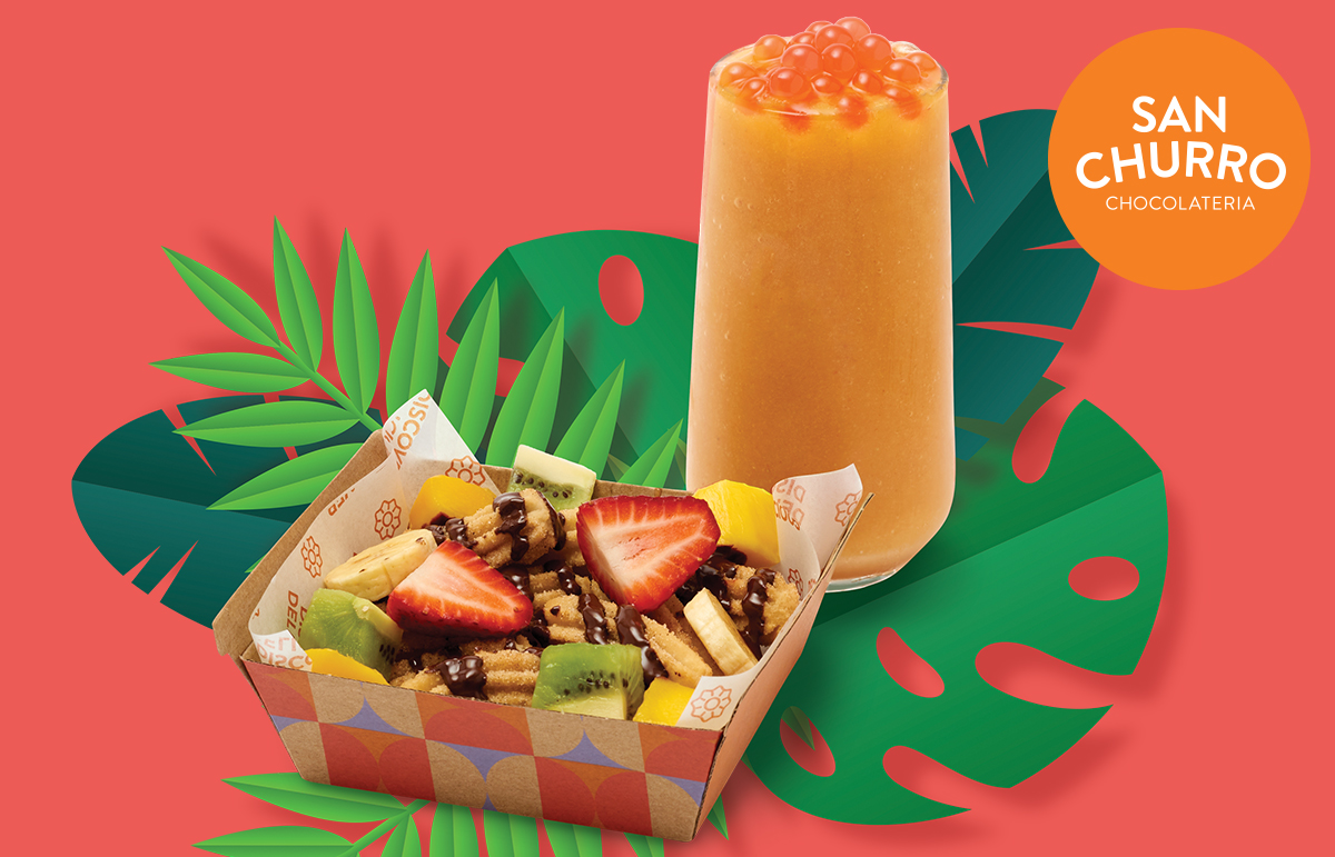 Any mini Churros Snack Pack & Cold Drink Only $20 at San Churro